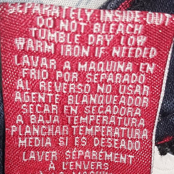 YMI ladies size 0 dark blue stonewash jeggings a/zipper and button fly - Picture 6 of 7